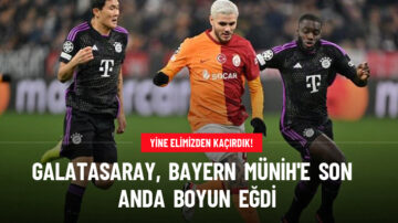 Galatasaray Bayern Münih’e 2-1 Yenildi