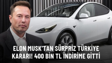 Tesla Türkiye’de Fiyatlarında 400 Bin TL’ İndirim Yaptı