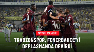 Fenerbahçe Sahasında Trabzonspor’a 3-2 Yenildi