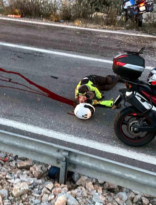 Muğla-Denizli Karayolunda Motosiklet Kazası